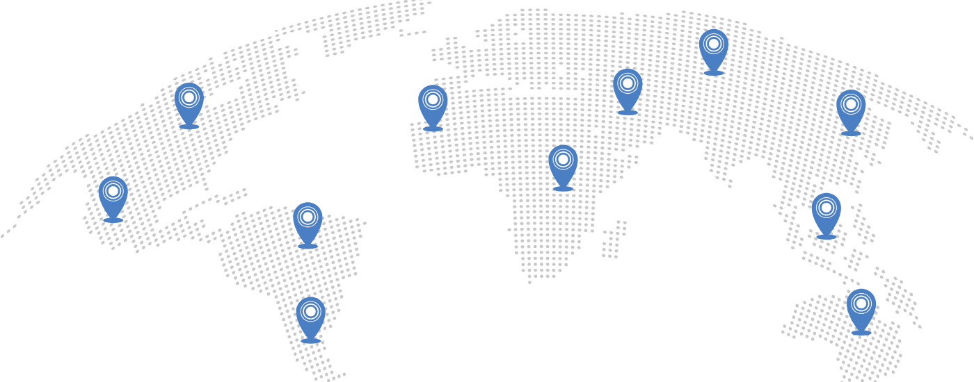 We Serve Major Countries Worldwide